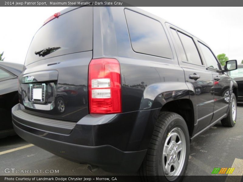 Maximum Steel Metallic / Dark Slate Gray 2014 Jeep Patriot Sport