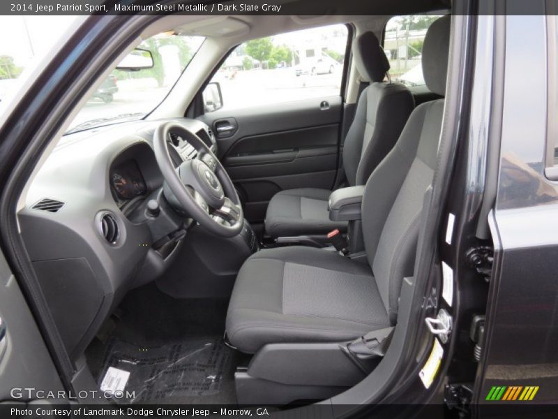 Maximum Steel Metallic / Dark Slate Gray 2014 Jeep Patriot Sport