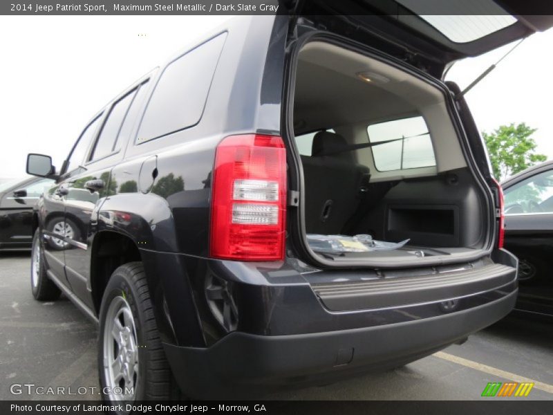 Maximum Steel Metallic / Dark Slate Gray 2014 Jeep Patriot Sport