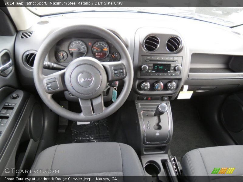 Maximum Steel Metallic / Dark Slate Gray 2014 Jeep Patriot Sport