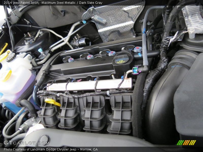 Maximum Steel Metallic / Dark Slate Gray 2014 Jeep Patriot Sport