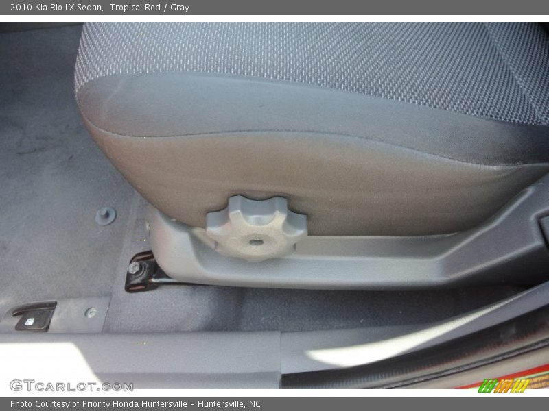 Tropical Red / Gray 2010 Kia Rio LX Sedan