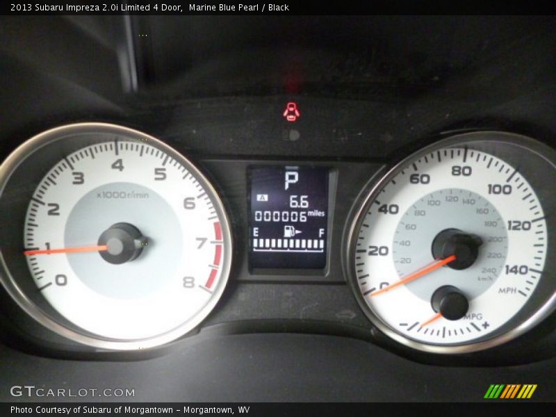 Marine Blue Pearl / Black 2013 Subaru Impreza 2.0i Limited 4 Door