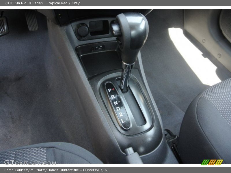Tropical Red / Gray 2010 Kia Rio LX Sedan