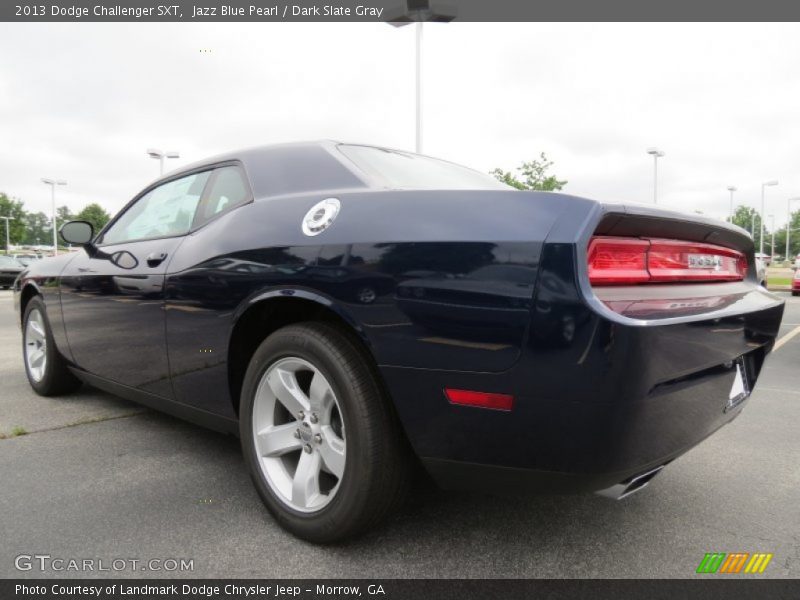 Jazz Blue Pearl / Dark Slate Gray 2013 Dodge Challenger SXT