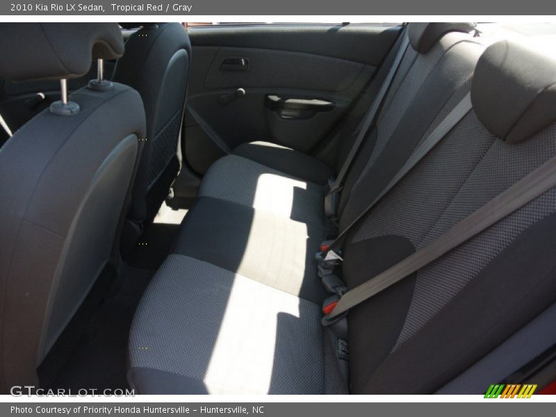 Tropical Red / Gray 2010 Kia Rio LX Sedan