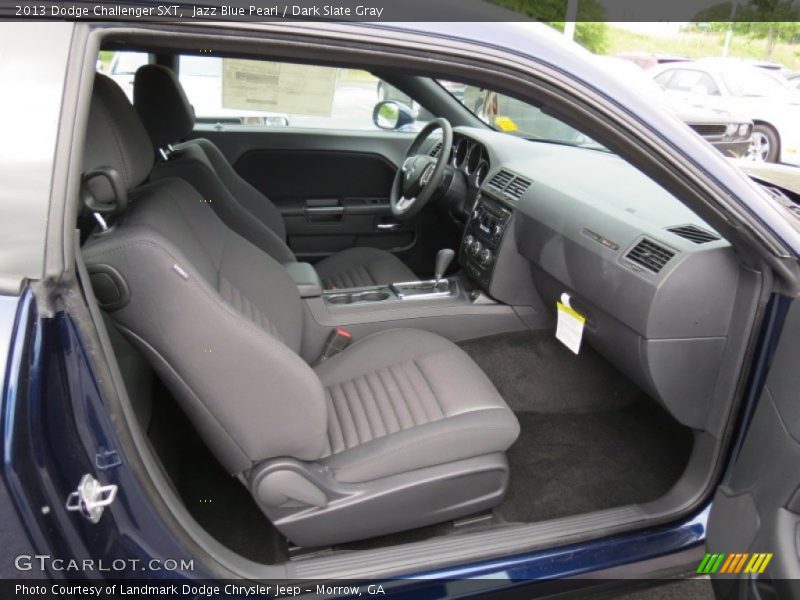 Jazz Blue Pearl / Dark Slate Gray 2013 Dodge Challenger SXT