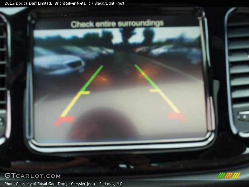 Bright Silver Metallic / Black/Light Frost 2013 Dodge Dart Limited