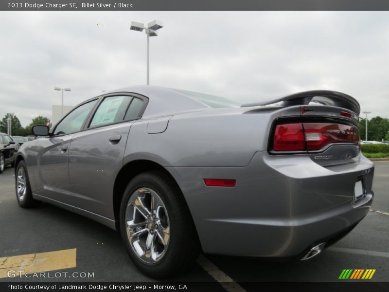 Billet Silver / Black 2013 Dodge Charger SE