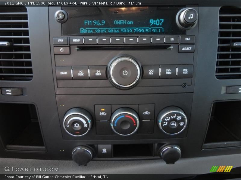 Controls of 2011 Sierra 1500 Regular Cab 4x4