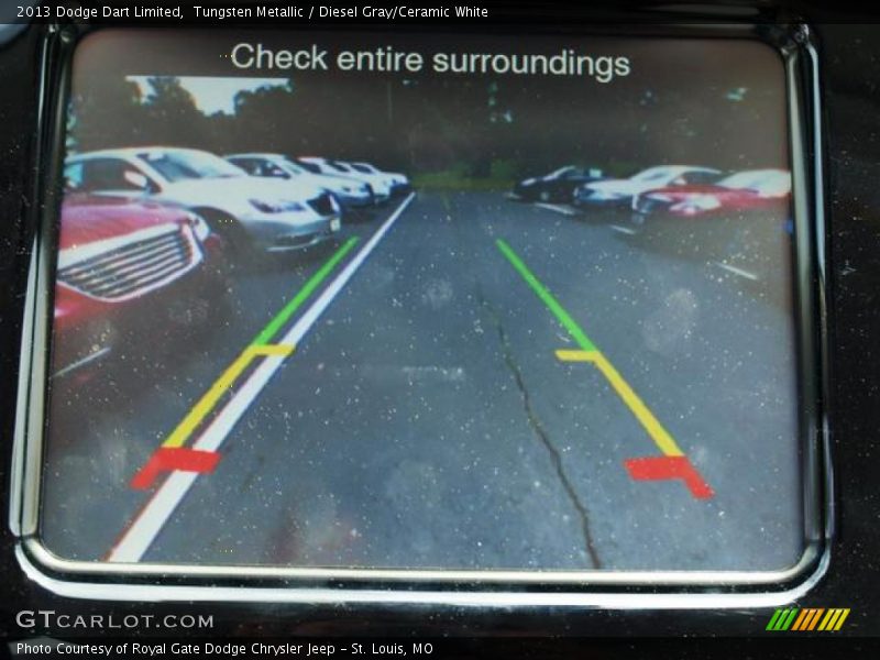 Tungsten Metallic / Diesel Gray/Ceramic White 2013 Dodge Dart Limited