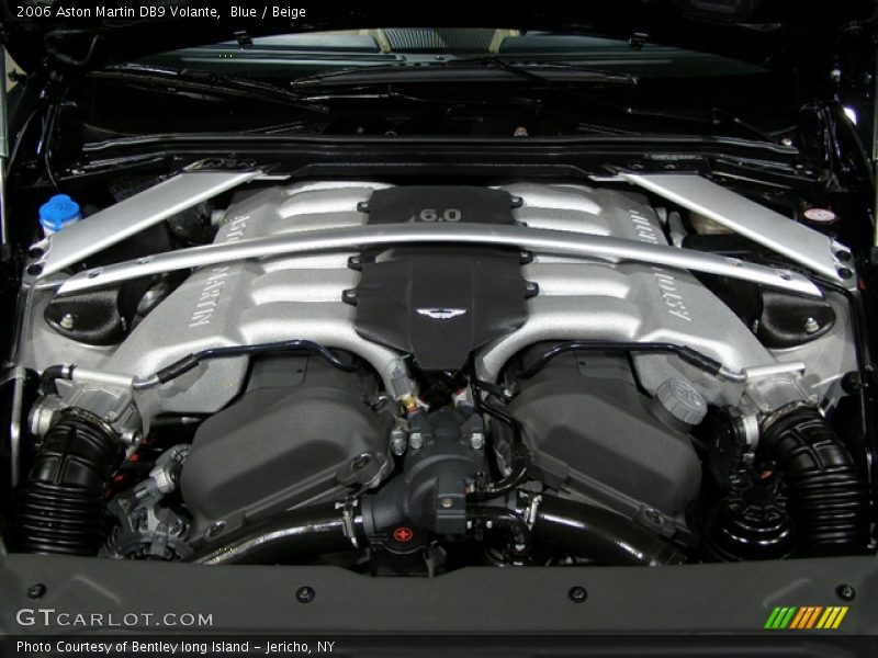 Blue / Beige 2006 Aston Martin DB9 Volante