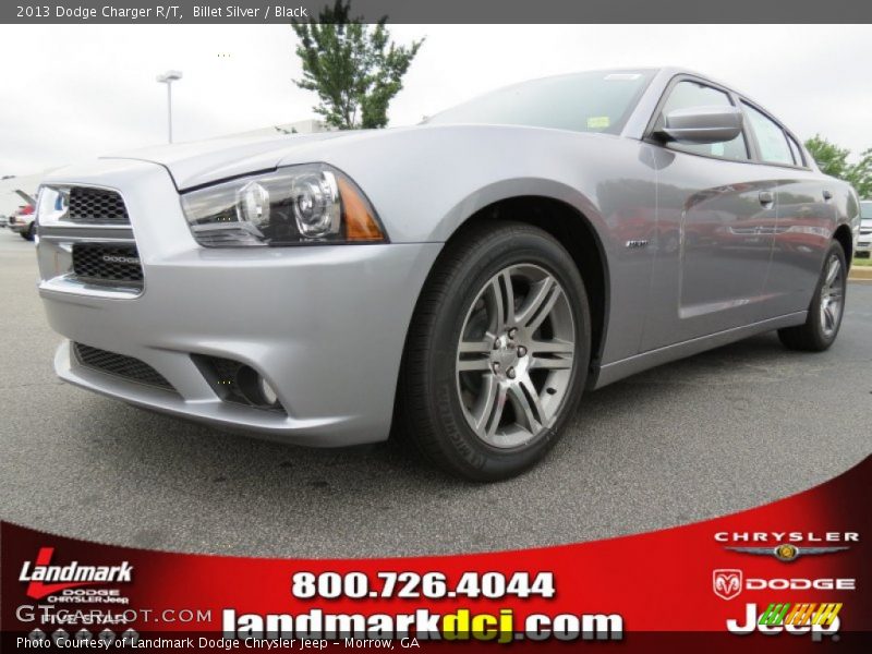 Billet Silver / Black 2013 Dodge Charger R/T