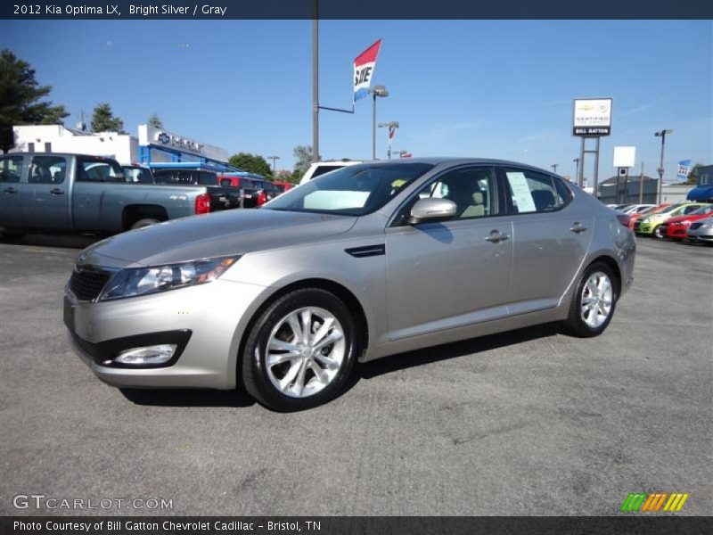 Bright Silver / Gray 2012 Kia Optima LX