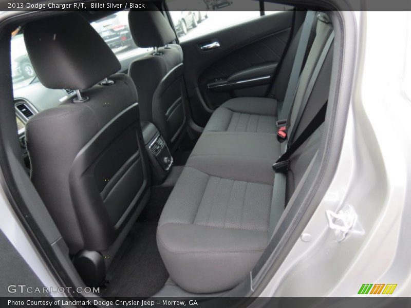 Rear Seat of 2013 Charger R/T