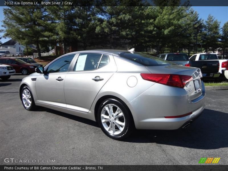 Bright Silver / Gray 2012 Kia Optima LX