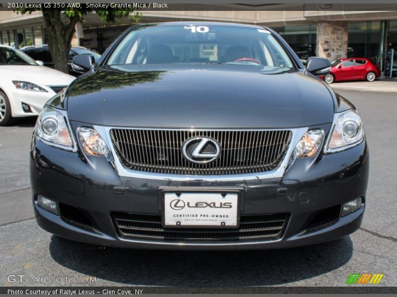 Smokey Granite Mica / Black 2010 Lexus GS 350 AWD