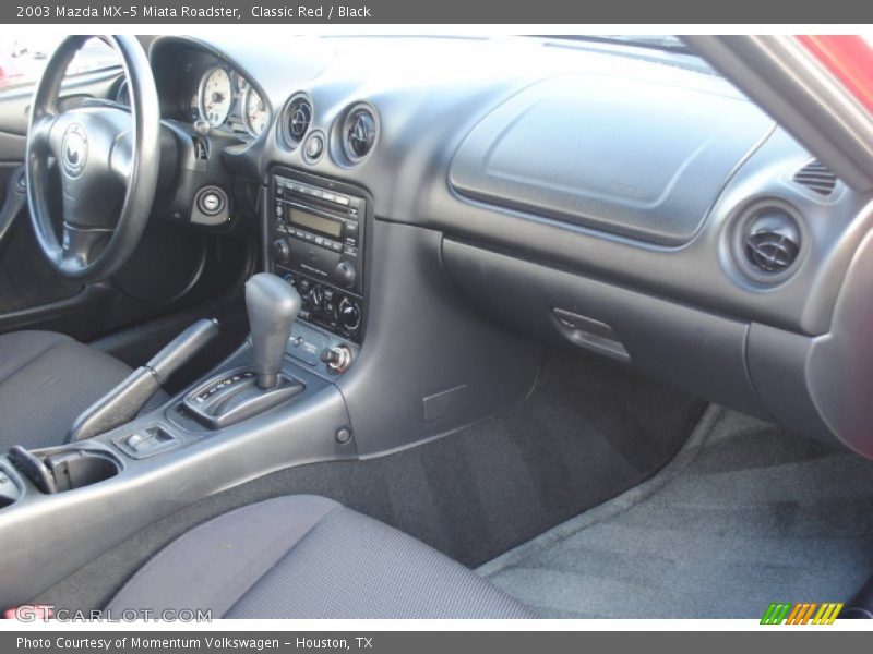 Dashboard of 2003 MX-5 Miata Roadster