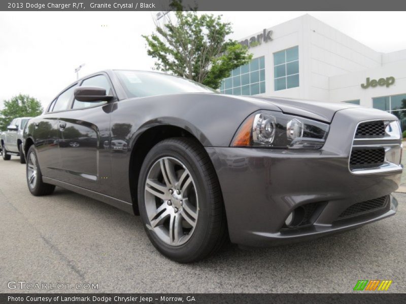Granite Crystal / Black 2013 Dodge Charger R/T