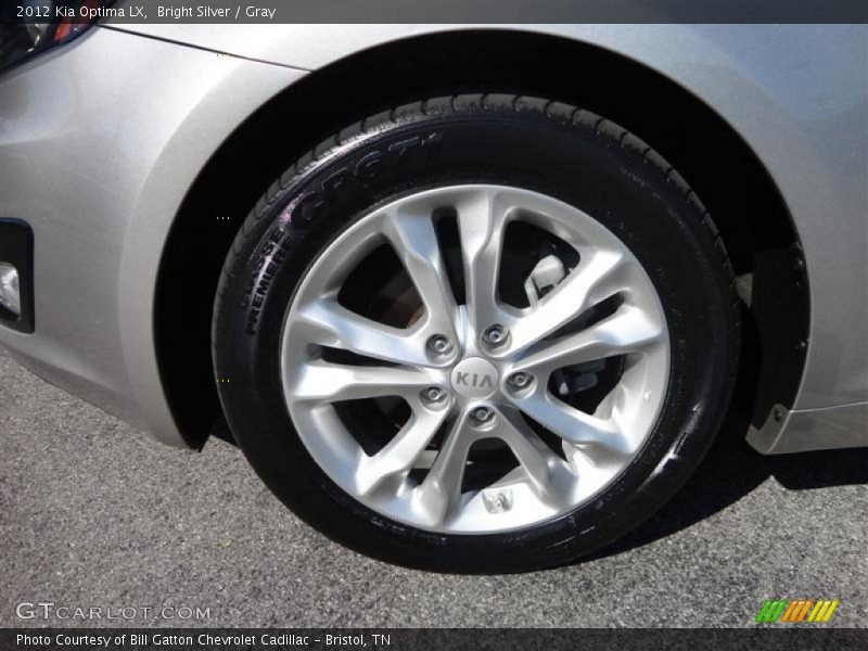 Bright Silver / Gray 2012 Kia Optima LX