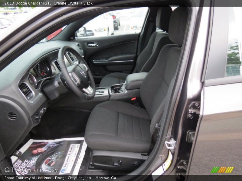 Granite Crystal / Black 2013 Dodge Charger R/T