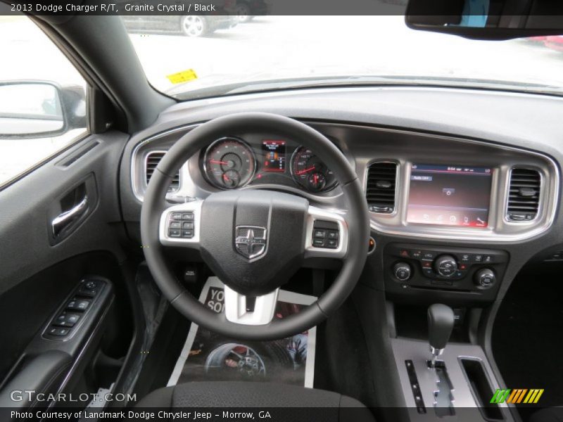 Granite Crystal / Black 2013 Dodge Charger R/T