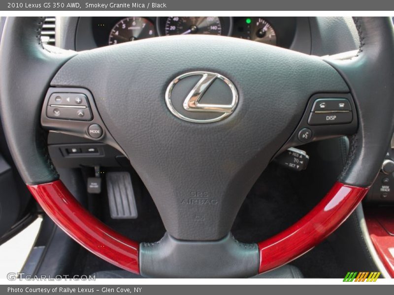 Controls of 2010 GS 350 AWD