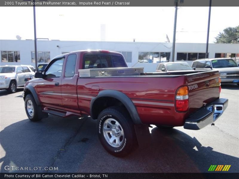 Impulse Red Pearl / Charcoal 2001 Toyota Tacoma PreRunner Xtracab