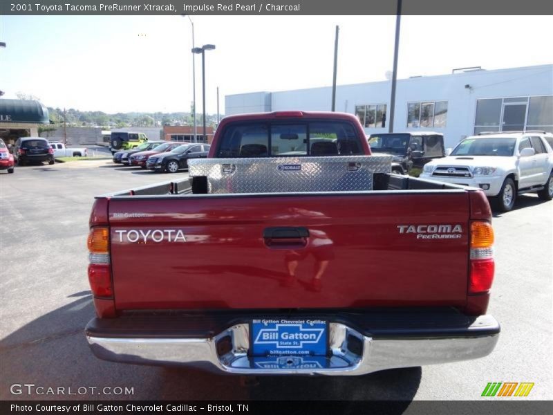 Impulse Red Pearl / Charcoal 2001 Toyota Tacoma PreRunner Xtracab