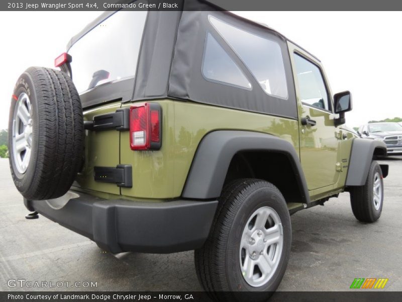 Commando Green / Black 2013 Jeep Wrangler Sport 4x4
