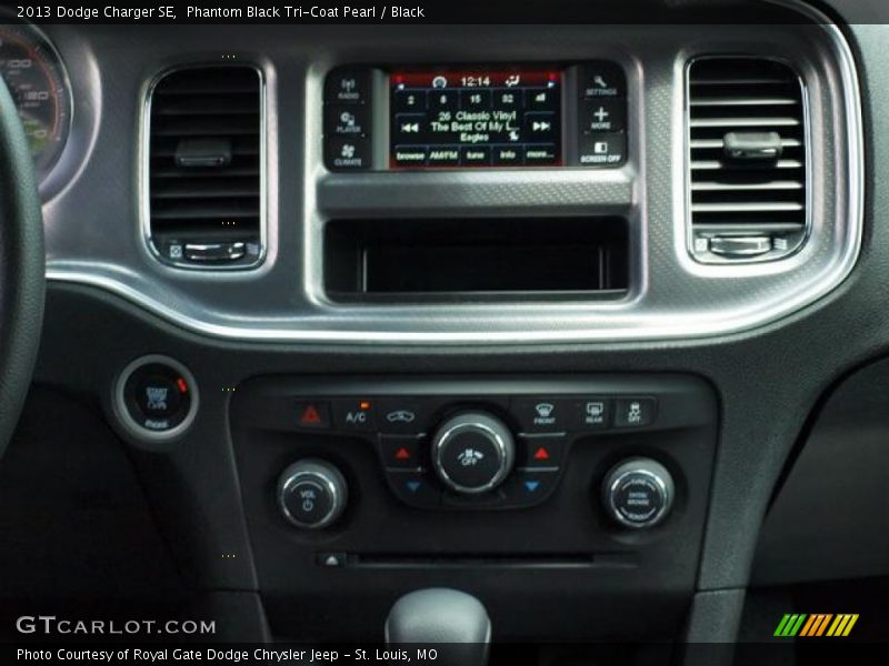 Controls of 2013 Charger SE