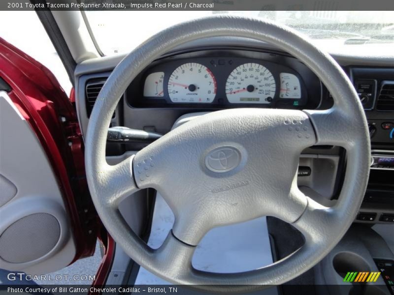 Impulse Red Pearl / Charcoal 2001 Toyota Tacoma PreRunner Xtracab