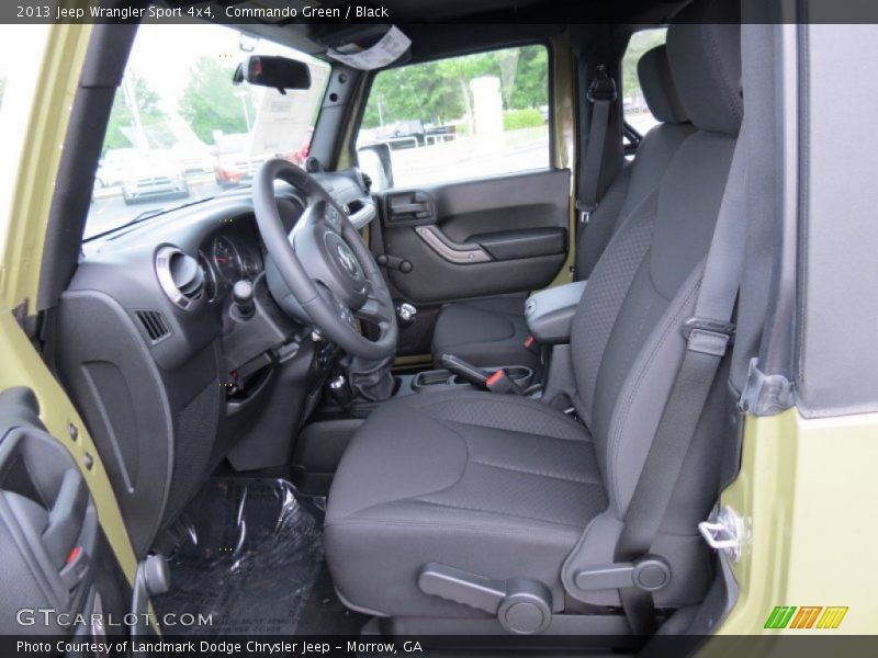 Commando Green / Black 2013 Jeep Wrangler Sport 4x4
