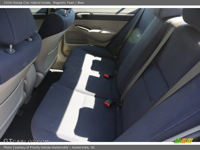 Magnetic Pearl / Blue 2009 Honda Civic Hybrid Sedan
