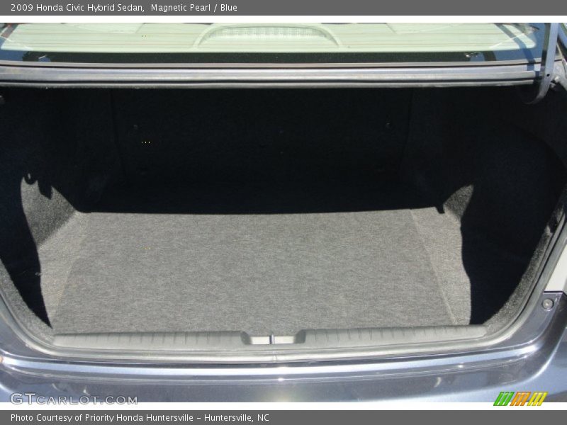 Magnetic Pearl / Blue 2009 Honda Civic Hybrid Sedan
