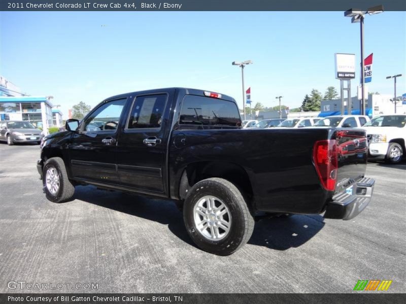 Black / Ebony 2011 Chevrolet Colorado LT Crew Cab 4x4