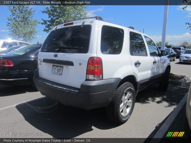 Silver Metallic / Medium/Dark Flint 2007 Ford Escape XLT V6