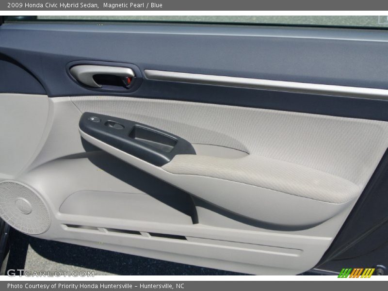 Magnetic Pearl / Blue 2009 Honda Civic Hybrid Sedan