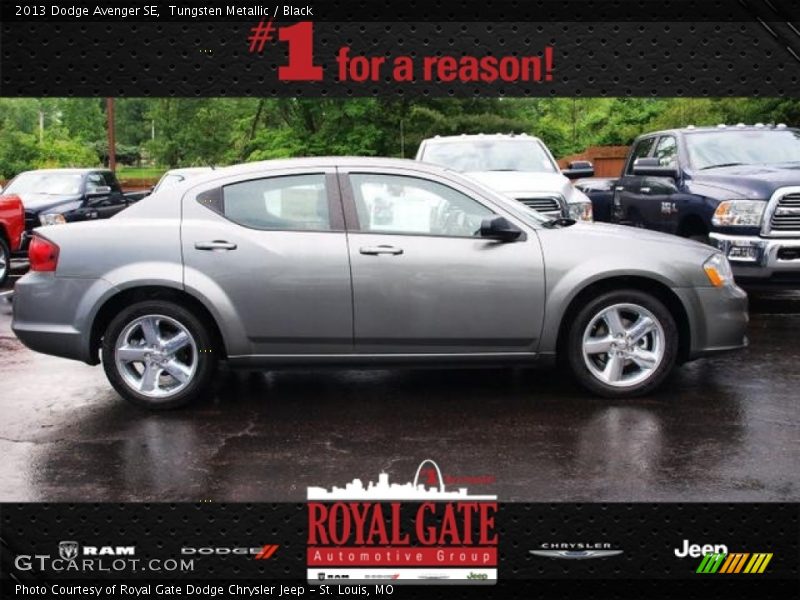 Tungsten Metallic / Black 2013 Dodge Avenger SE