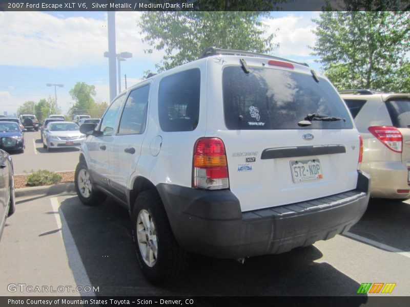 Silver Metallic / Medium/Dark Flint 2007 Ford Escape XLT V6