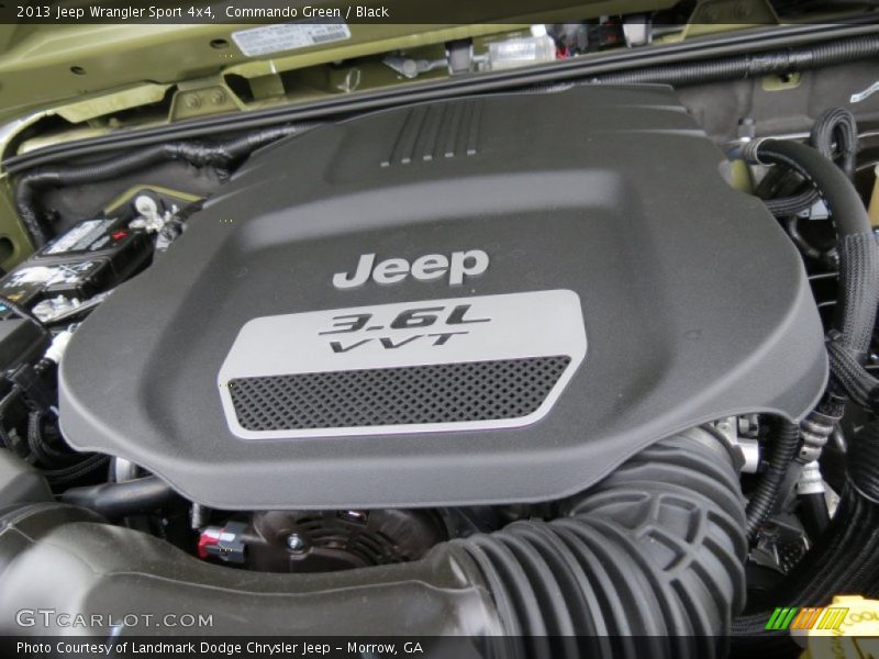 Commando Green / Black 2013 Jeep Wrangler Sport 4x4