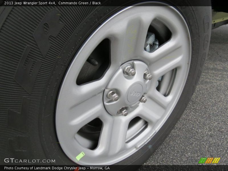 Commando Green / Black 2013 Jeep Wrangler Sport 4x4