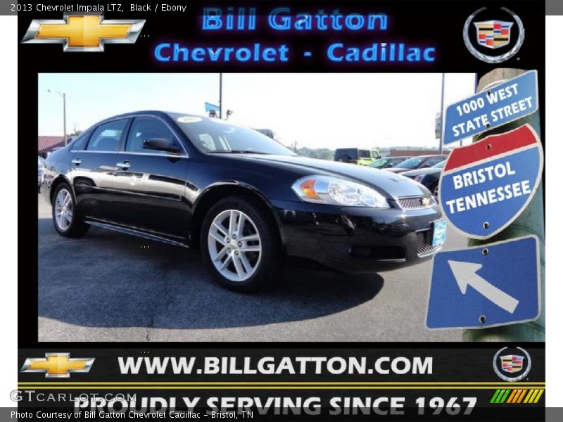 Black / Ebony 2013 Chevrolet Impala LTZ