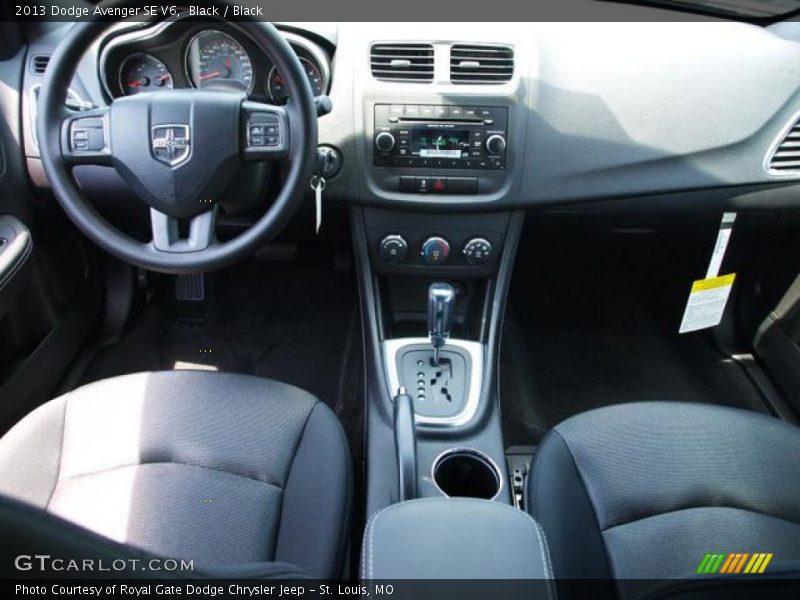 Black / Black 2013 Dodge Avenger SE V6