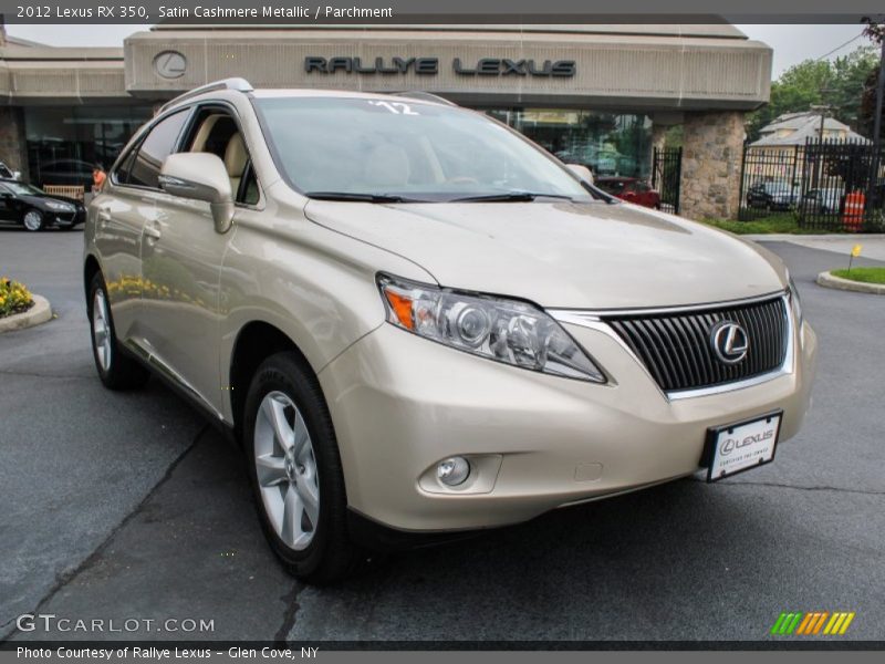 Satin Cashmere Metallic / Parchment 2012 Lexus RX 350