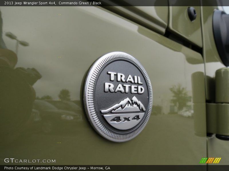 Commando Green / Black 2013 Jeep Wrangler Sport 4x4
