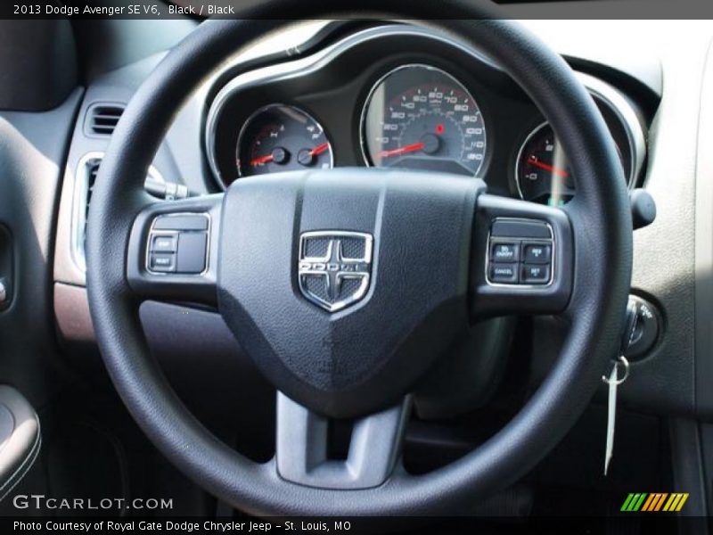 Black / Black 2013 Dodge Avenger SE V6