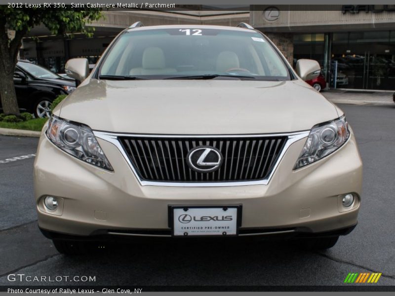Satin Cashmere Metallic / Parchment 2012 Lexus RX 350
