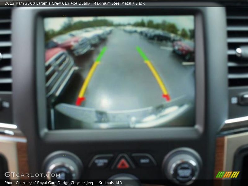 Maximum Steel Metal / Black 2013 Ram 3500 Laramie Crew Cab 4x4 Dually