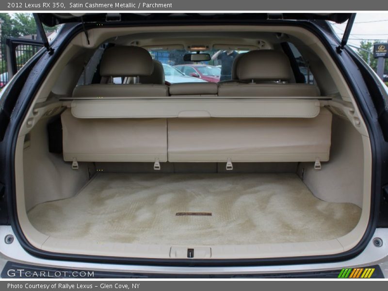  2012 RX 350 Trunk
